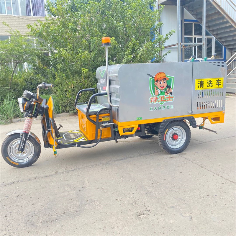 乐山电动高压冲洗车CX700A（不锈钢箱体）