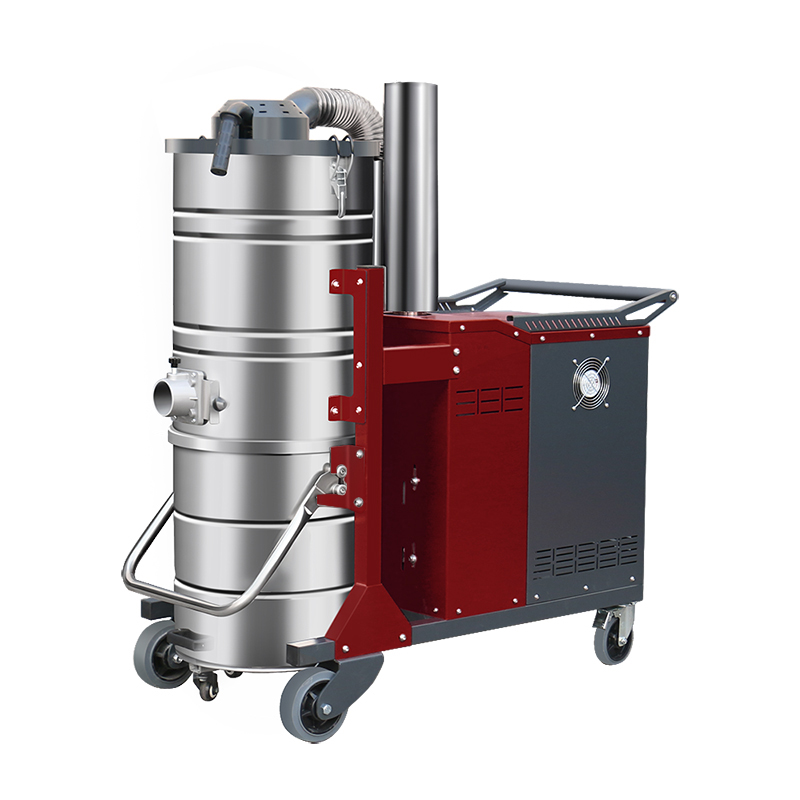 乐山坦洁380V 双桶手动反吹工业吸尘器X8系列